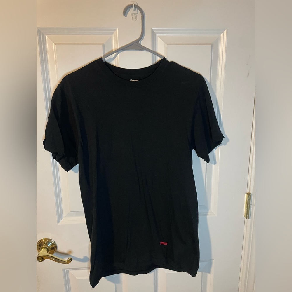 Supreme Hanes Shirt (3) Black Shirts Size S